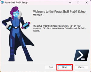 PowerShellセットアップウィザード「１」