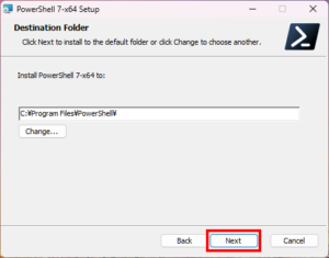 PowerShellセットアップウィザード「２」