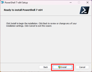 PowerShellセットアップウィザード「５」